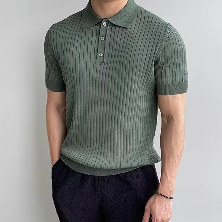 Korrazo Knitted Polo Shirt