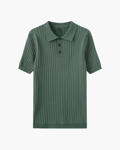 Korrazo Knitted Polo Shirt