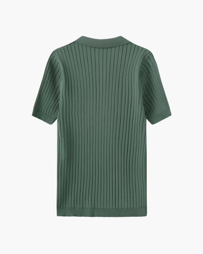 Korrazo Knitted Polo Shirt