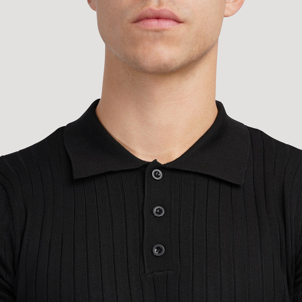 Korrazo Knitted Polo Shirt