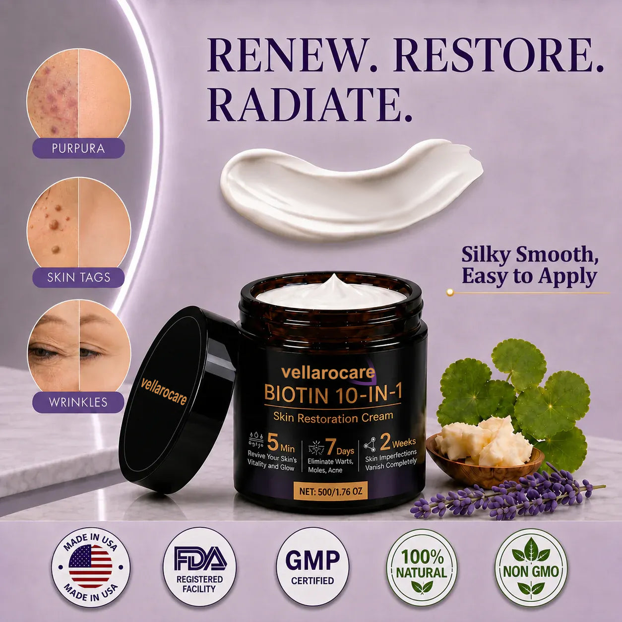 Biotin 10-in-1 Skin Restoration Cream
